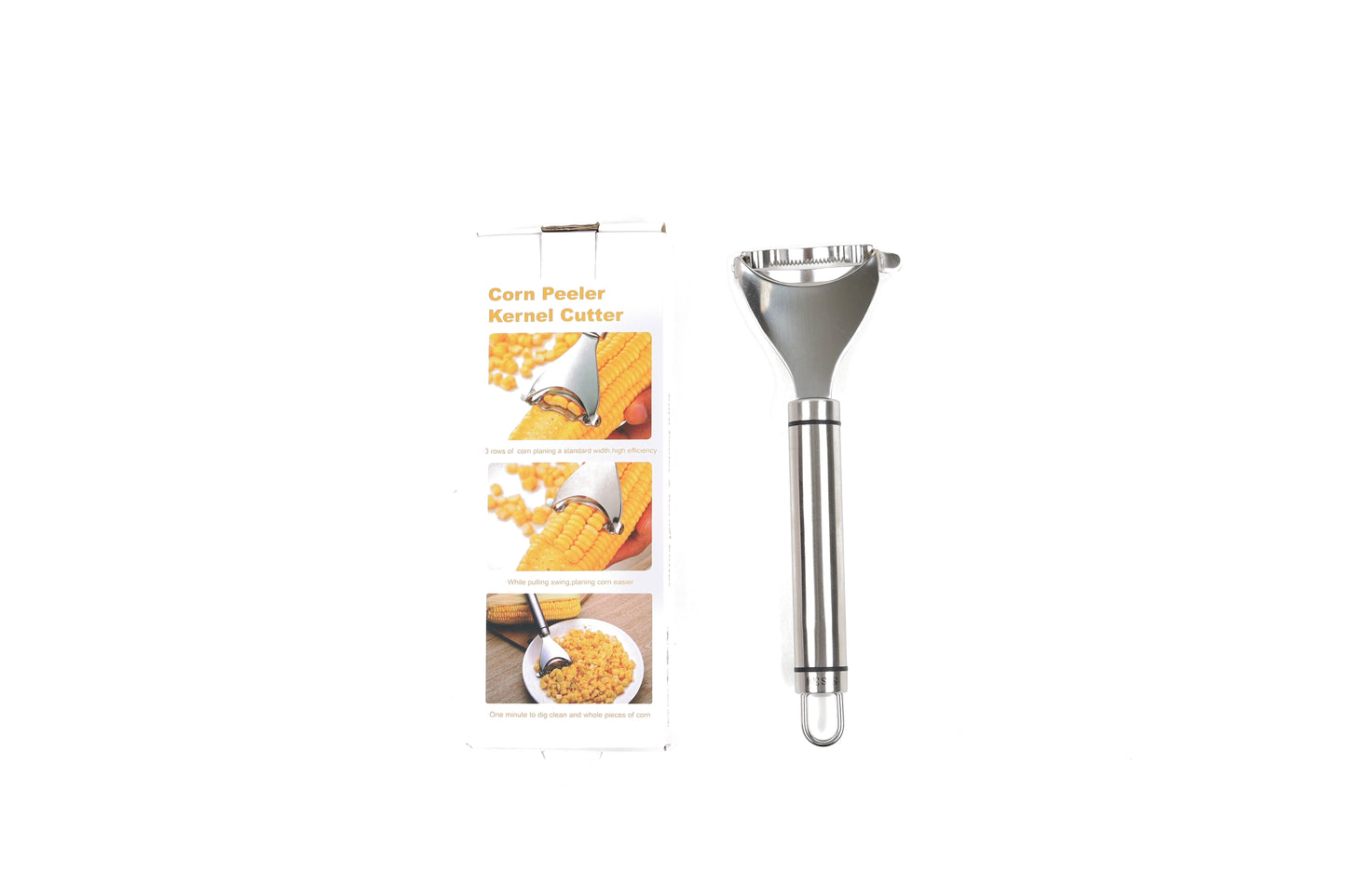 loocannon Stainless Steel Corn Peeler & Stripper
